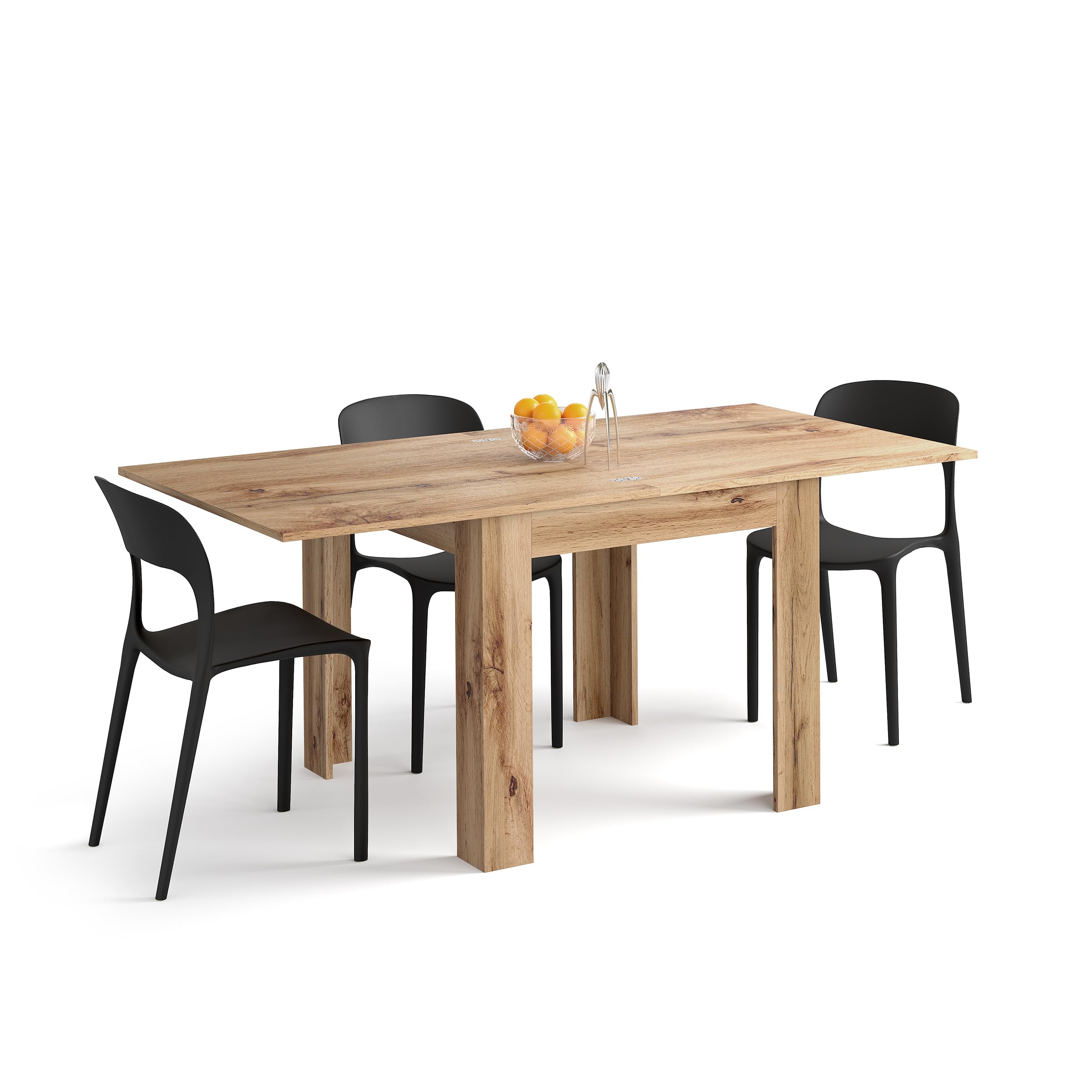 Amazon.com - Mobili Fiver, Square extendable Dining Table